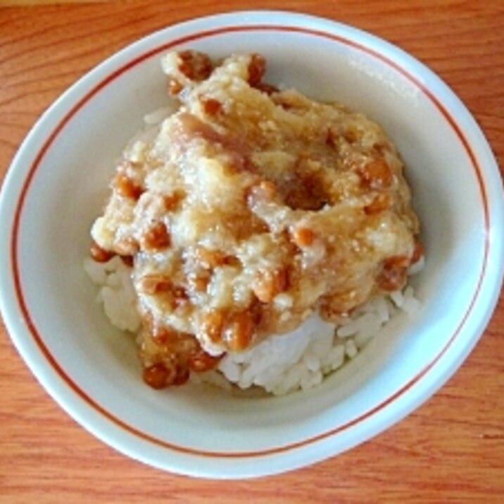 大根おろし梅納豆ご飯